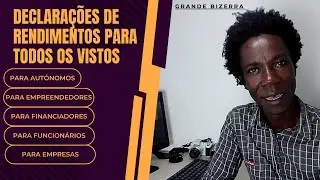 Declarações de rendimentos para todos os vistos