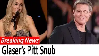 Nikki Glaser 'purposely' scrapped Brad Pitt joke from Golden Globes performance