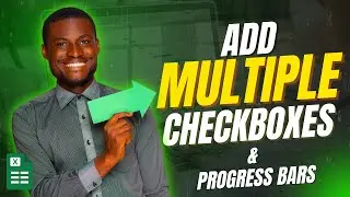 Как добавить автоматические индикаторы выполнения и несколько флажков в Microsoft Excel!