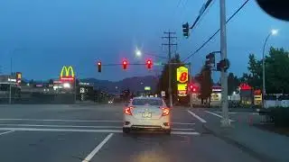 Flint BC TV:this video is from Sunday night driving from Abbotsford to Vancouver ￼