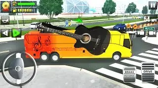 Guitar Party Bus Driving Simulator 3D 2019 - Android Gameplay FHD
