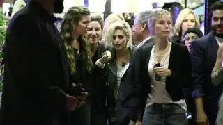 EXCLUSIVE - Kristen Stewart and her girlfriend Alicia Cargile attend the Paul Allen Party in Cannes