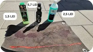 Ieftin VS Scump - ICE PRO VS GRASS VS ADBL - Textile Cleaner