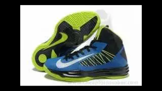 Nike Lunar Hyperdunk X 2012 Olympic James LeBron Black Blue Yellow Shoes