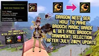 How To Make Brooch Magic Grade & Get Free Brooch Ornament in DN SEA July 2024 Update