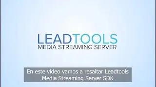 Tutorial de Leadtools Media Streaming Server SDK