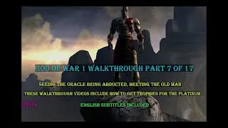 God of War 1 Walkthrough Part 7. Seeing the Oracle being taken, and finding the 