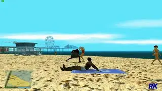 Velhinha boa de briga   GTA SAN ANDREAS