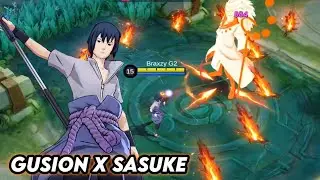 Gusion x Sasuke Anime Custom Skin Script Mlbb