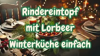 Lorbeer f&uuml;r die Weihnachtsk&uuml;che &ndash; Einfaches Rezept f&uuml;r Keto-Rindereintopf