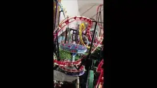 Verticharge, a Multi Launch Tilt Model Roller Coaster