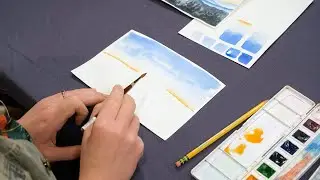 Atmospheric Perspective Watercolor with Robin Bundi - Art in Action