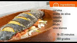 Corvina al Horno de Leña Receta fácil y tradicional