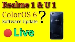 Realme 1 & U1 colorOS 6 update?
