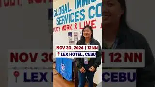 FIL-GLOBAL CEBU INTERNATIONAL VISA EXPO FOR UK AND USA #fgisc #applynow #fgmovingforward