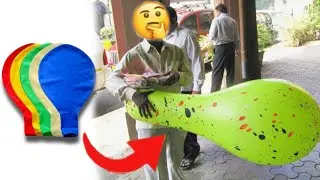 We Try Monster Balloon - Super Big Size Balloon Create @MRINDIANHACKER @CrazyXYZ