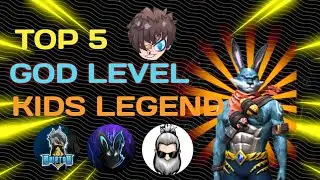 TOP 5 FREE FIRE KID LEGENDS