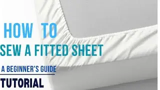 How to make an elastic-fitted sheet☆|Step-by-step tutorial #sewing 