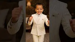 men's double-breasted pinstripe suit in an ivory or light cream color #mensblazers #menssuits #fyp