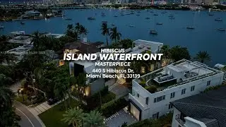Hibiscus Island Waterfront Masterpiece | 440 S Hibiscus Dr, Miami Beach, FL 33139
