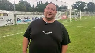 Luca Lausberg - Trainer 1. FC D&uuml;ren - Bitburger Pokal 1. Runde gegen Alemannia Aachen 3. Liga