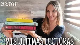 Reseñas de mis ultimas lecturas | ASMR español