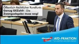 &Ouml;ffentlich-Rechtlicher Rundfunk: Genug GEZahlt - Die Zwangsabgabe muss weg!