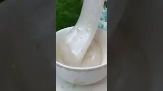 Pearl Slime Recipe|Satisfying💞