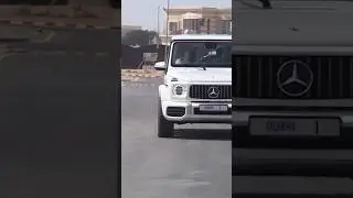 Sheikh Mohammed Bin Rashid Al Maktoum Dubai King In  His G Wagon G63 AMG #shorts #g63amg #mercedes
