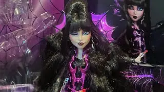MONSTER HIGH SAN DIEGO COMIC CON EXCLUSIVE PURPLE WINKING ELVRIA VARIANT!