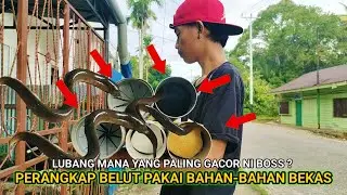 CARA MEMBUAT JEBAKAN BELUT || EEL TRAP