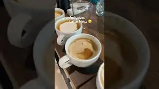 Latte Art Heart: Fails #shorts
