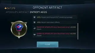 Review Apokolips Entropy AEgis- Capped Damage- Mode Arena