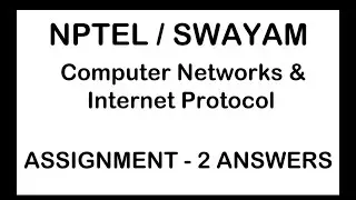 Nptel Computer Networks and Internet Protocol Assignment 2 Week 2 Answers Solution Swayam Networking