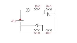 DC diode calculation