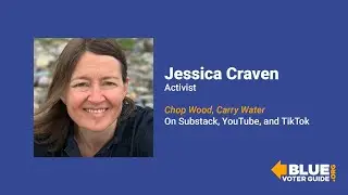 Jessica Craven votes early with BlueVoterGuide.org!