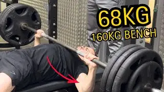 How I Benched 160kg at 68kg (Avoid These 5 Mistakes)