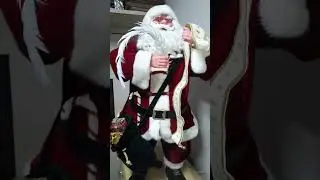musical santa claus 91 cm