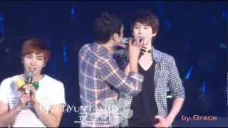 Full HD - [Fancam KyuHyun ] - KyuWon ( WonKyu ) - SS3 in Nanjing 101113