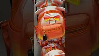 Disney Parks Loungefly Mickey Mouse Halloween Candy Corn Backpack #shorts