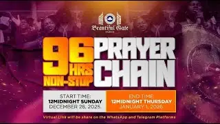 DAY 3- 96HOURS NON STOP PRAYERCHAIN  ||  TUESDAY 30TH DECEMBER 2025.