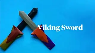 Origami Viking Sword Tutorial