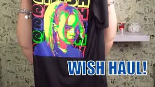 Billie Eilish Merch from Wish! My first Wish Haul!