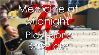Foo Fighters - Medicine at Midnight // Bass Cover // Play Along Tabs and Notation