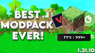The Best FPS Boosting MODPACK For 1.21.10 Ever!