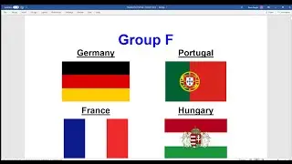 Euro 2020 Preview Group F