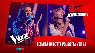 Tiziana Minotti vs. Sof&iacute;a Verna - Team Miranda! - Knockouts - La Voz Argentina 2025