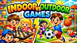 Indoor and Outdoor Games for Kids | Fun Activities & Learning Video | Learn From Sounds