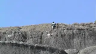Chance and Eldon Jarvis hill climbing at Cowley 3/24/12