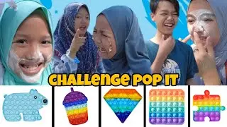 CHALLENGE TEBAK BENTUK POP IT | Revina Family